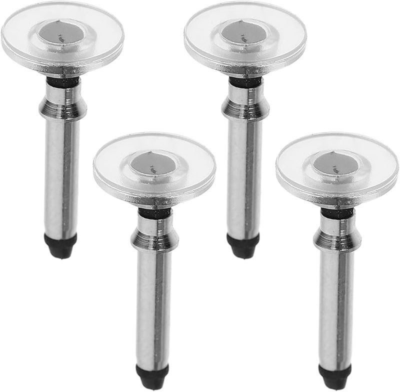 4Pcs Capacitive Stylus Pen Tips Replacement with Suction Cup Mesh Disc for Phone Tablet Laptop Touchscreen - Image 1